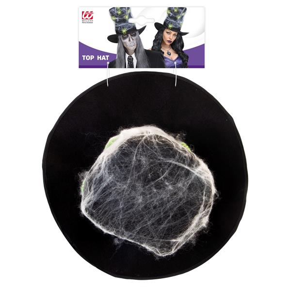 Grote foto halloween hoed spinnenweb verzamelen overige verzamelingen