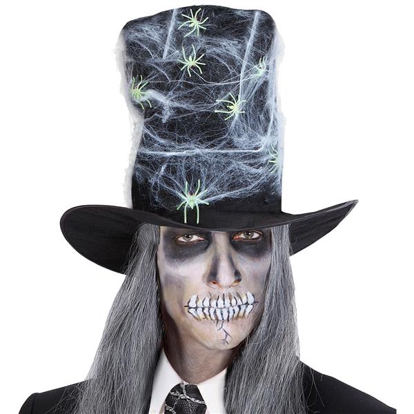 Grote foto halloween hoed spinnenweb verzamelen overige verzamelingen