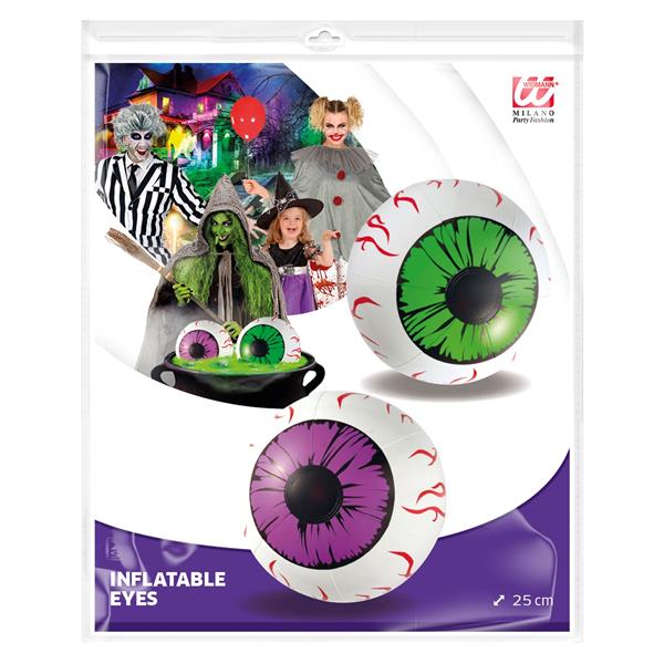 Grote foto halloween nep ogen opblaasbaar 2st verzamelen overige verzamelingen