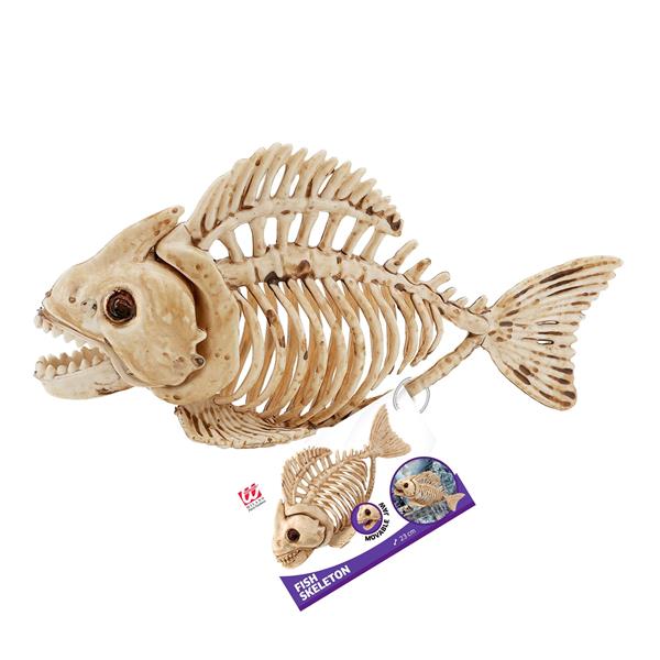 Grote foto halloween skelet vis 23cm verzamelen overige verzamelingen