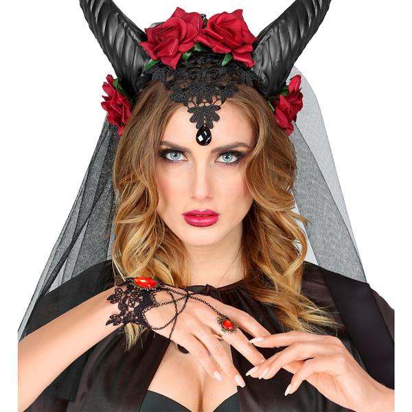 Grote foto halloween armband rode steen kant verzamelen overige verzamelingen