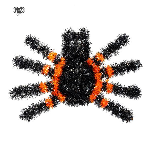 Grote foto halloween wanddecoratie spin 34cm verzamelen overige verzamelingen