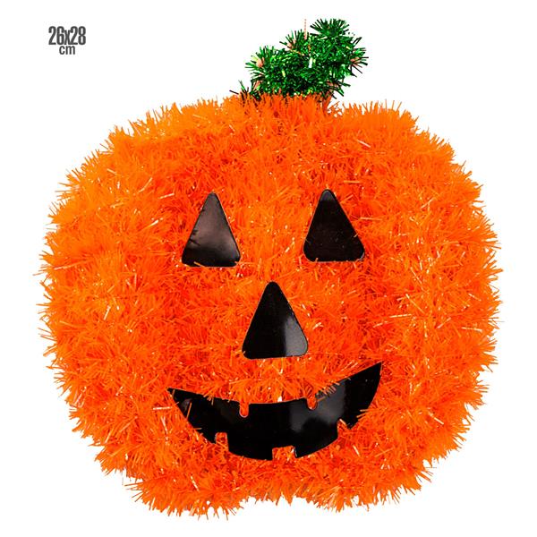 Grote foto halloween wanddecoratie pompoen 28cm verzamelen overige verzamelingen
