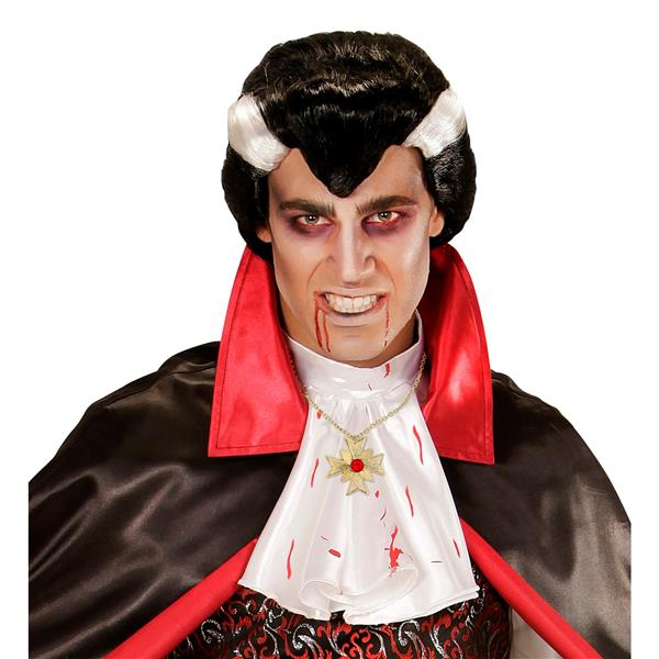 Grote foto halloween ketting goud met rode edelsteen verzamelen overige verzamelingen