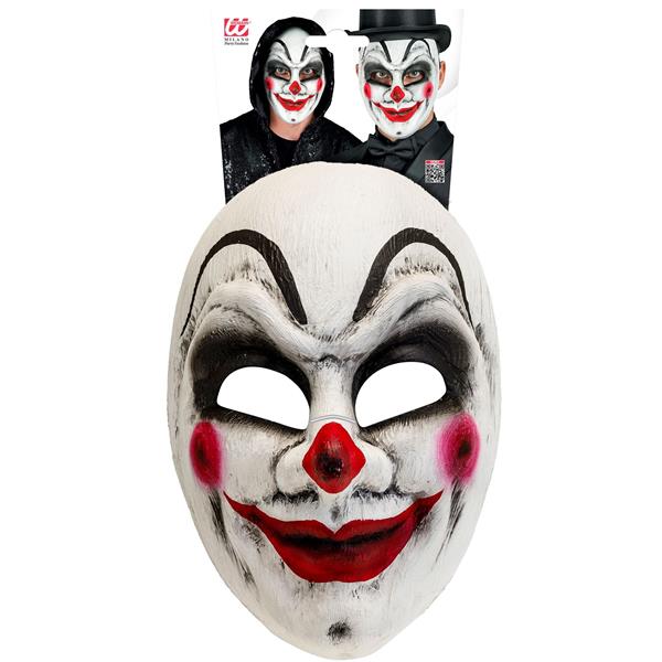 Grote foto halloween masker wit rood clown verzamelen overige verzamelingen