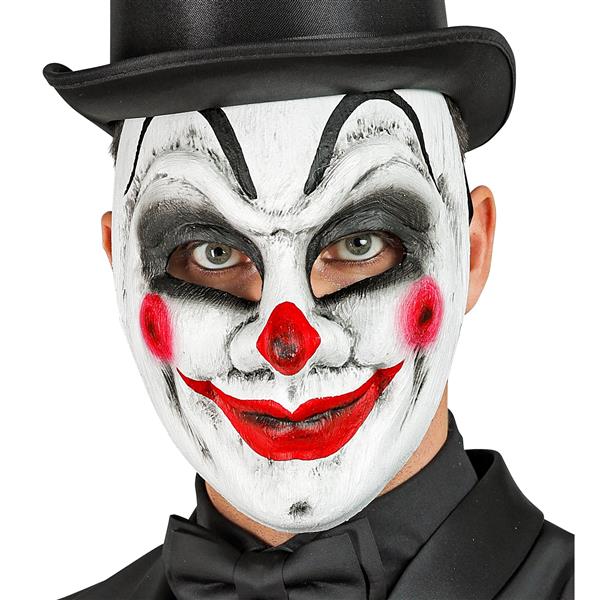 Grote foto halloween masker wit rood clown verzamelen overige verzamelingen