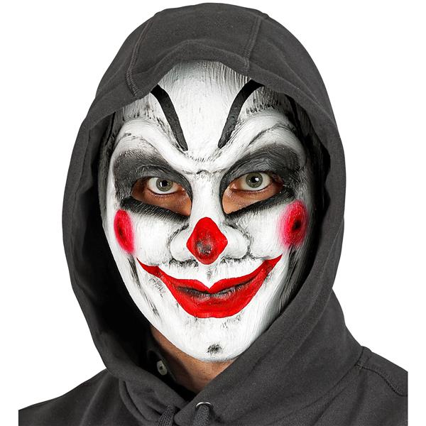 Grote foto halloween masker wit rood clown verzamelen overige verzamelingen