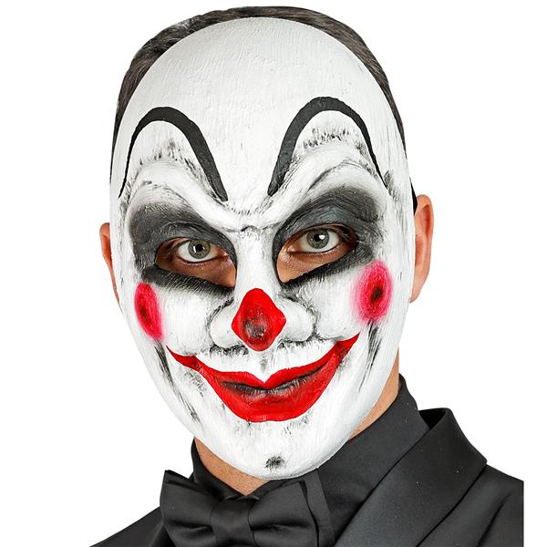 Grote foto halloween masker wit rood clown verzamelen overige verzamelingen
