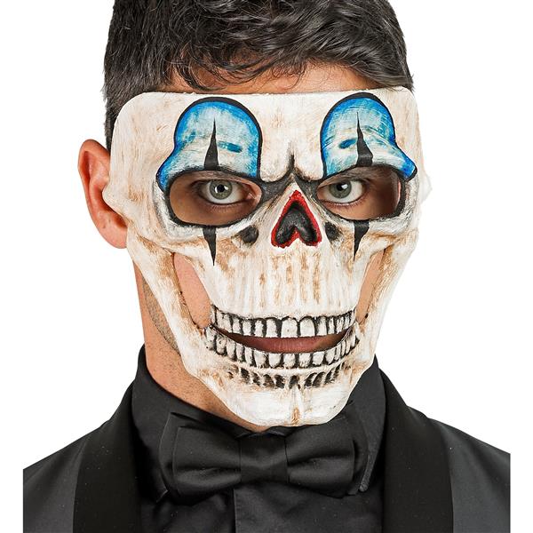 Grote foto halloween masker blauw schedel verzamelen overige verzamelingen