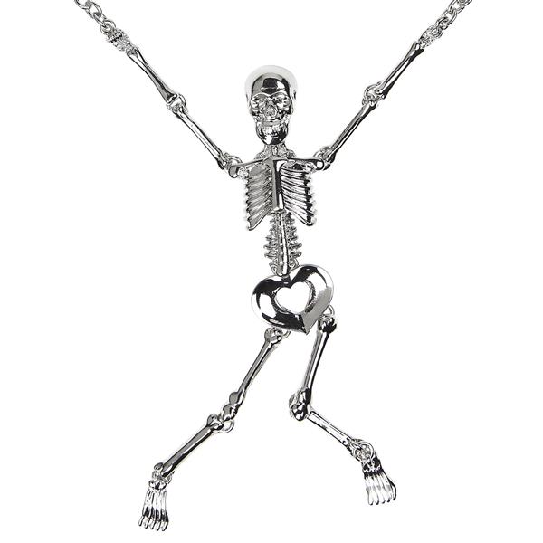 Grote foto halloween ketting skelet verzamelen overige verzamelingen
