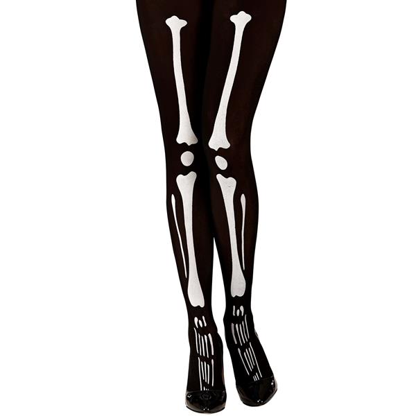 Grote foto halloween panty zwart wit skelet verzamelen overige verzamelingen