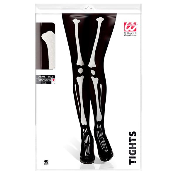 Grote foto halloween panty zwart wit skelet verzamelen overige verzamelingen