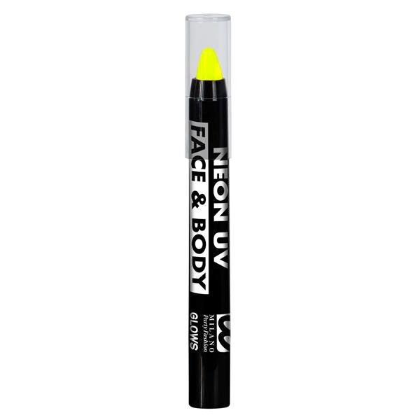Grote foto neon gele schmink potlood glow in the dark 3 5ml verzamelen overige verzamelingen