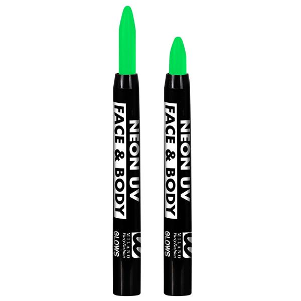 Grote foto neon groene schmink potlood glow in the dark 3 5ml verzamelen overige verzamelingen
