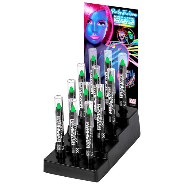Grote foto neon groene schmink potlood glow in the dark 3 5ml verzamelen overige verzamelingen