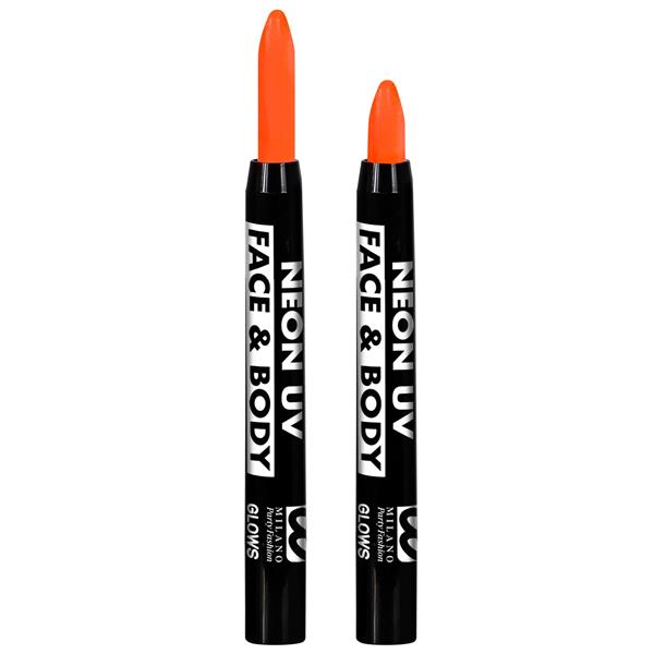 Grote foto neon oranje schmink potlood glow in the dark 3 5ml verzamelen overige verzamelingen