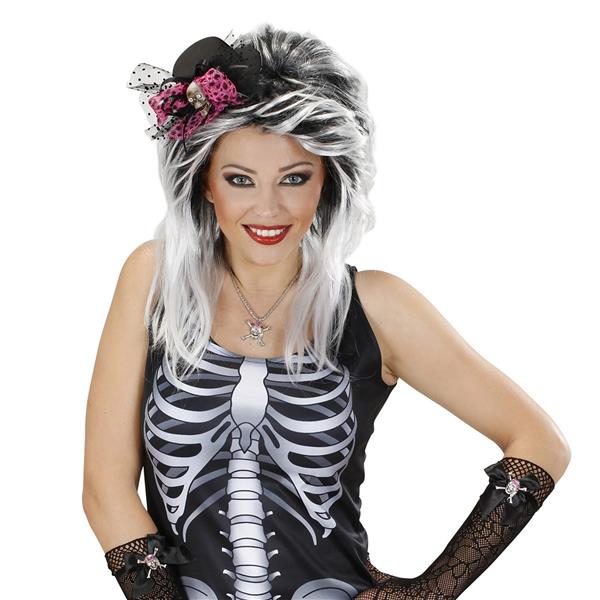 Grote foto halloween hoed schedel met strik verzamelen overige verzamelingen
