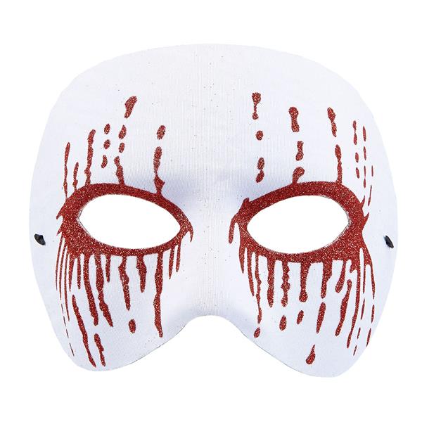 Grote foto halloween masker wit psychopaat verzamelen overige verzamelingen