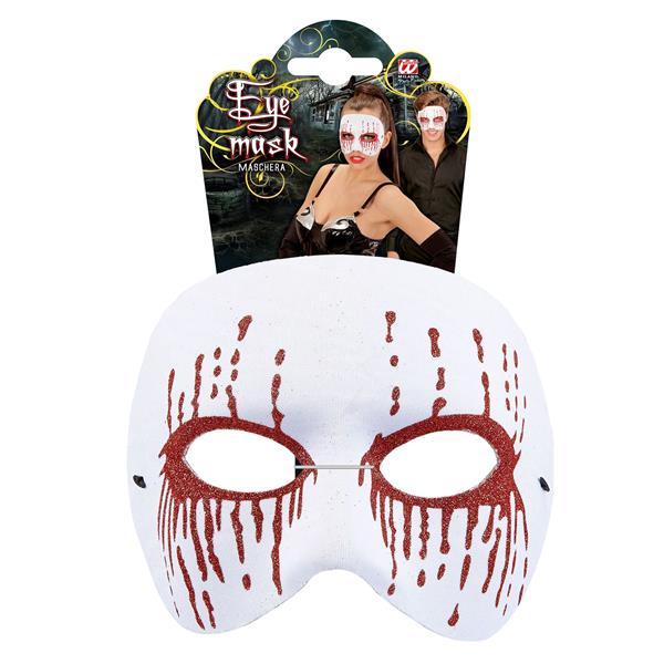 Grote foto halloween masker wit psychopaat verzamelen overige verzamelingen