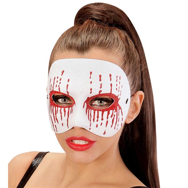 Grote foto halloween masker wit psychopaat verzamelen overige verzamelingen