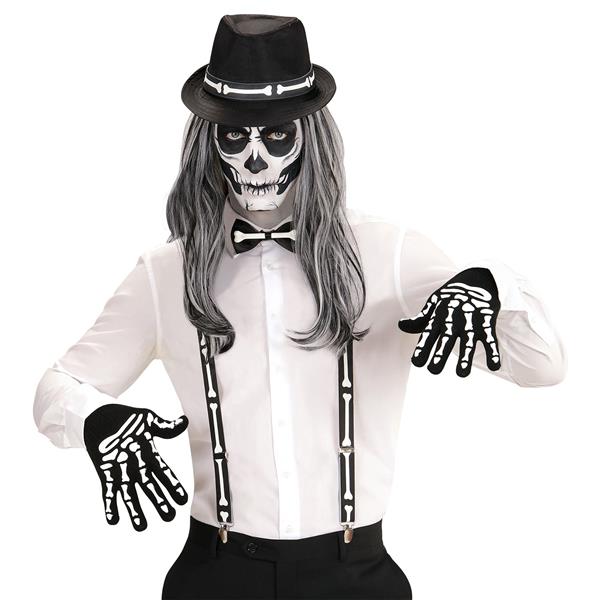 Grote foto halloween accessoireset skelet 4 delig verzamelen overige verzamelingen