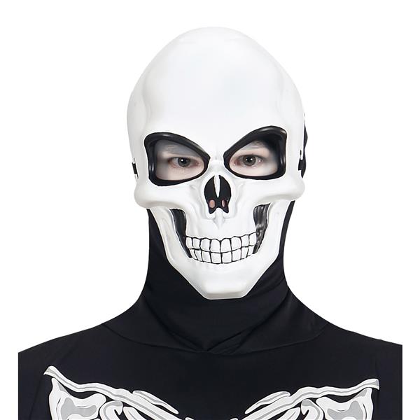 Grote foto halloween masker wit zwart schedel verzamelen overige verzamelingen