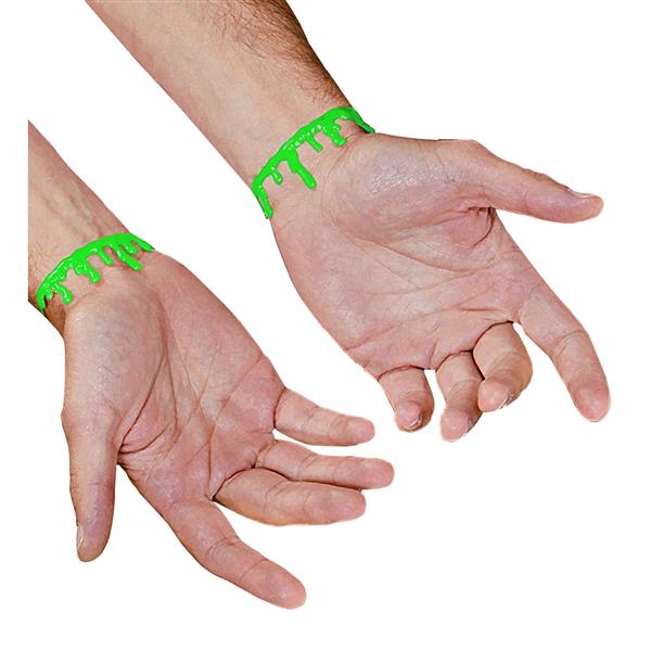 Grote foto halloween armband groen slijm verzamelen overige verzamelingen