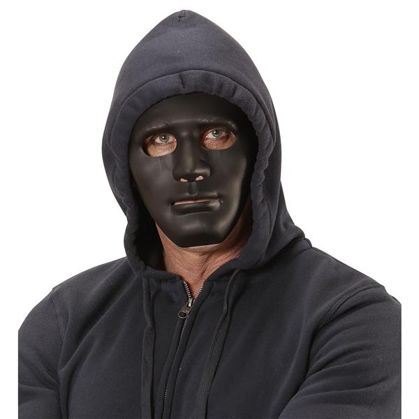 Grote foto zwarte masker anonym verzamelen overige verzamelingen