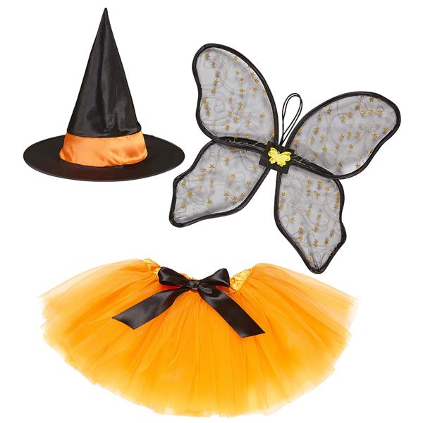 Grote foto halloween accessoireset kind heks 3 delig verzamelen overige verzamelingen