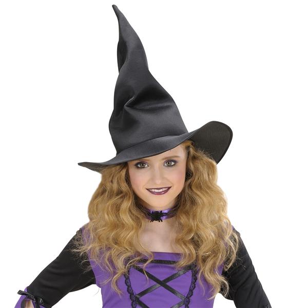 Grote foto halloween heksenhoed zwart kind gekreukeld verzamelen overige verzamelingen