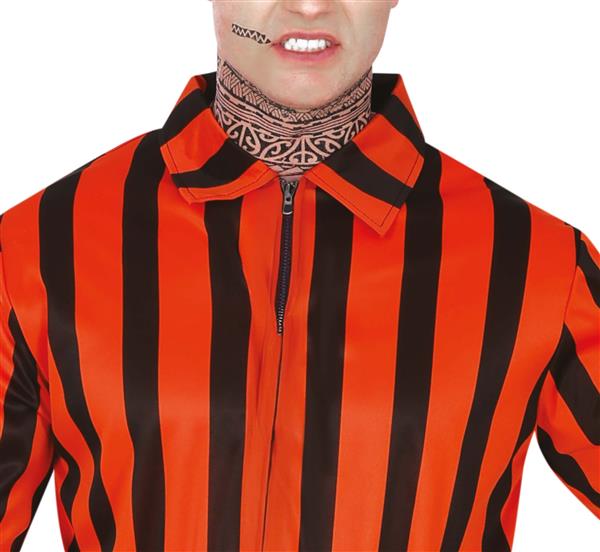 Grote foto halloween jumpsuit heren harlekijn gevangene verzamelen overige verzamelingen