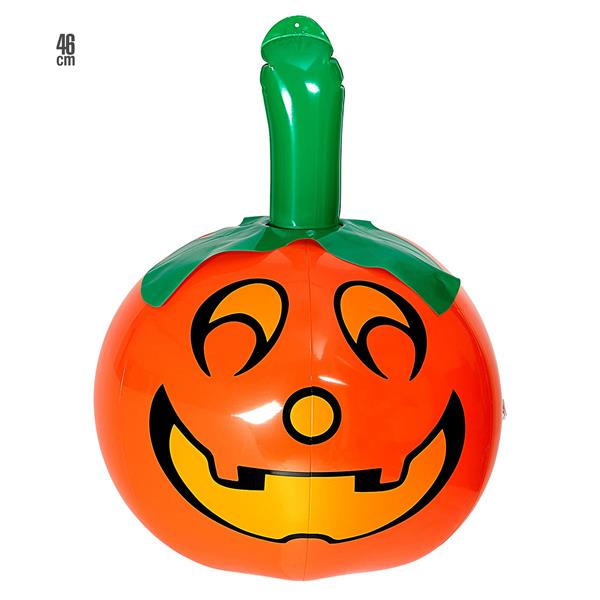 Grote foto halloween pompoen opblaasbaar 46cm verzamelen overige verzamelingen