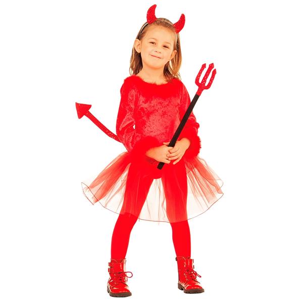 Grote foto halloween jurk rood kind duiveltje verzamelen overige verzamelingen