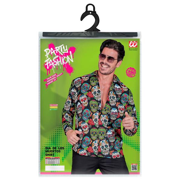 Grote foto dia de los muertos blouse heren verzamelen overige verzamelingen