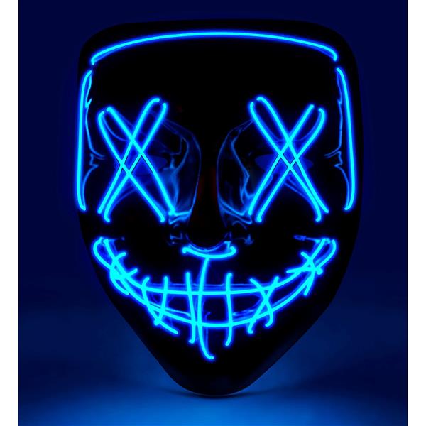 Grote foto halloween masker blauw met licht verzamelen overige verzamelingen