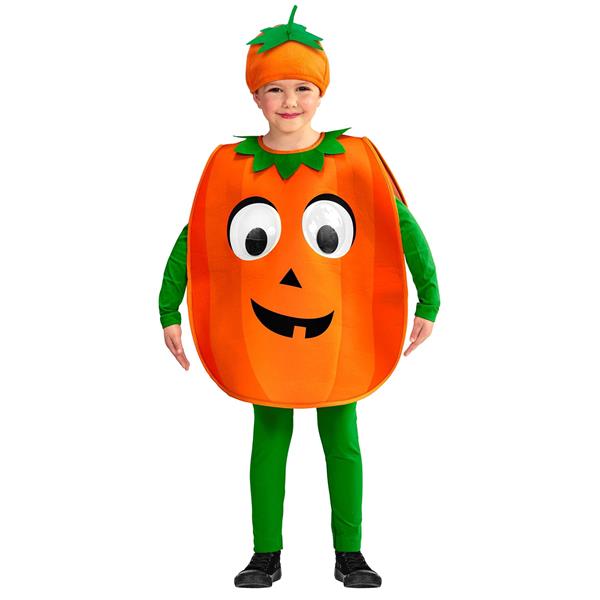 Grote foto halloween kostuum groen oranje kind pompoen verzamelen overige verzamelingen