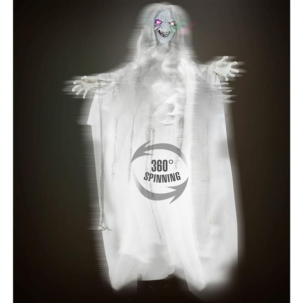 Grote foto halloween pop heks met licht en geluid 1 53m verzamelen overige verzamelingen