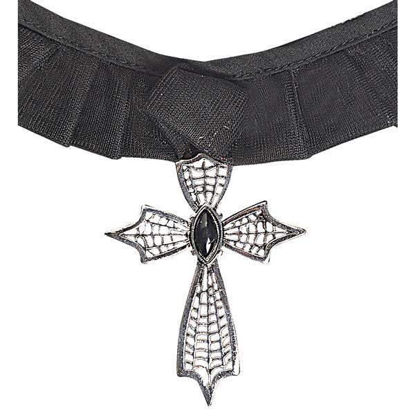 Grote foto halloween ketting met kruis verzamelen overige verzamelingen