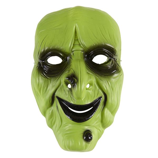 Grote foto halloween masker neon groen heks verzamelen overige verzamelingen