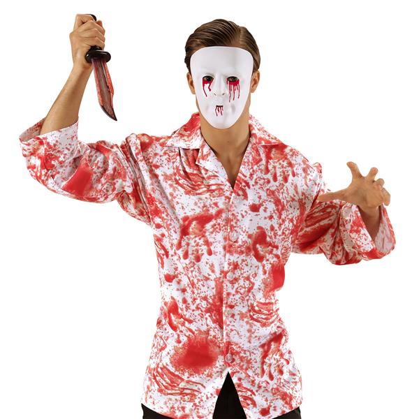 Grote foto halloween masker rood bloederig verzamelen overige verzamelingen