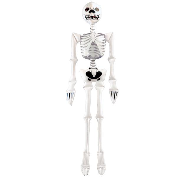 Grote foto halloween skelet opblaasbaar 1 83m verzamelen overige verzamelingen