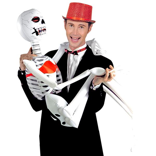 Grote foto halloween skelet opblaasbaar 1 83m verzamelen overige verzamelingen