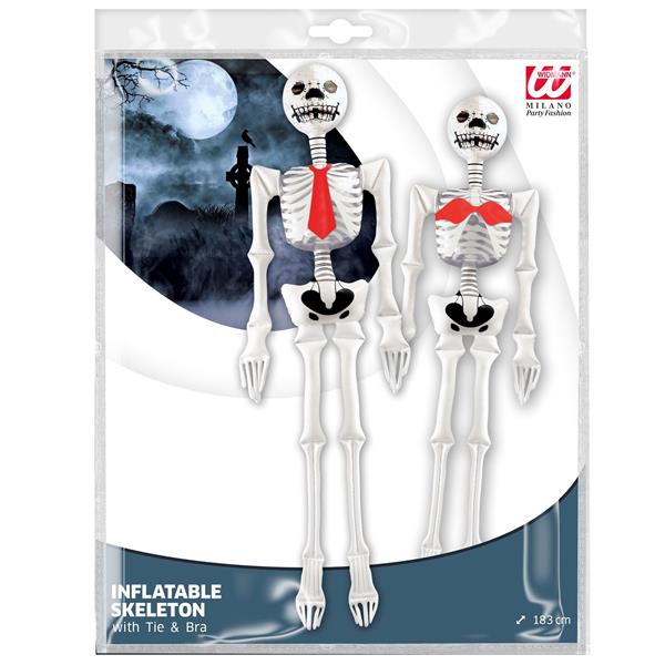 Grote foto halloween skelet opblaasbaar 1 83m verzamelen overige verzamelingen