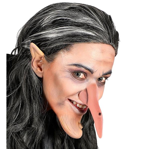 Grote foto halloween nep neus beige heks verzamelen overige verzamelingen