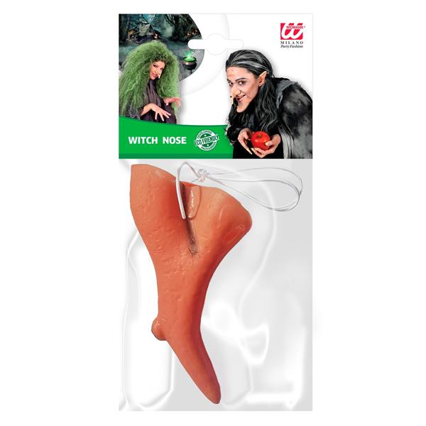 Grote foto halloween nep neus beige heks verzamelen overige verzamelingen