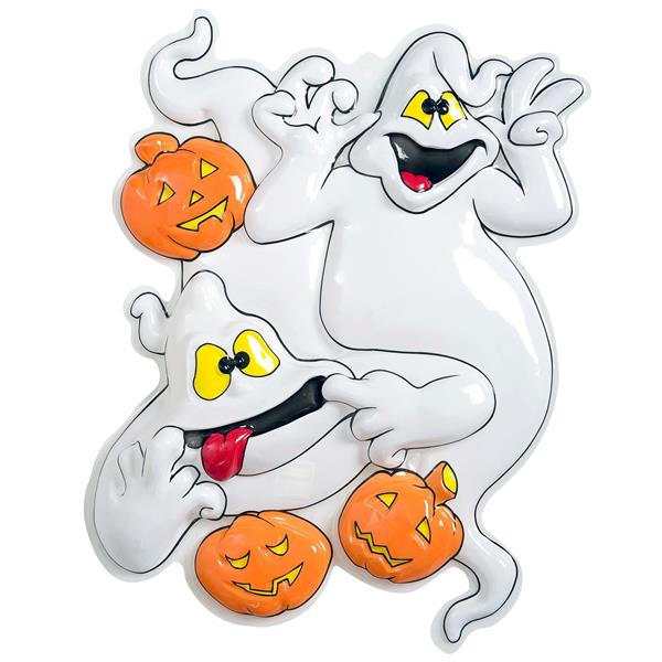 Grote foto halloween wanddecoratie spook 51cm verzamelen overige verzamelingen
