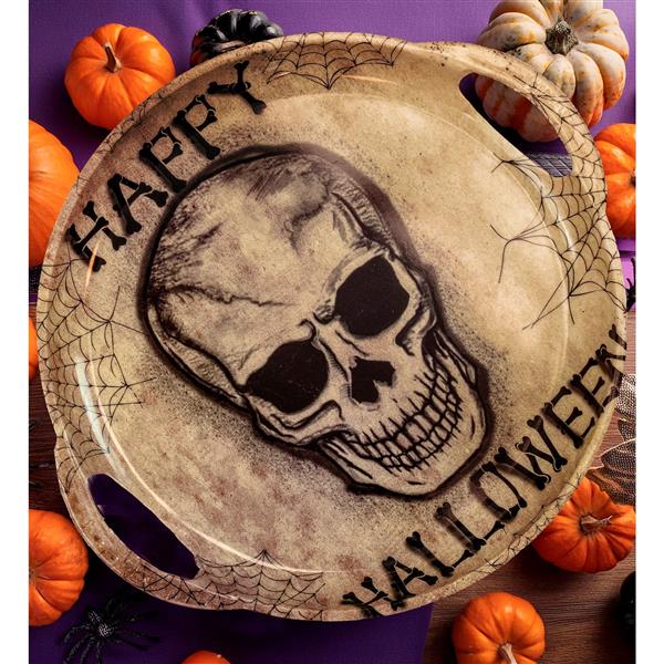Grote foto halloween dienblad happy halloween 30cm verzamelen overige verzamelingen