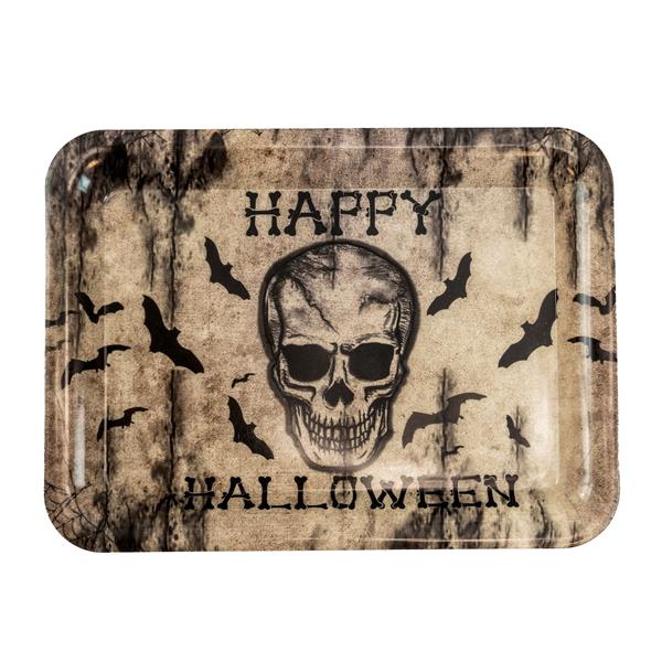 Grote foto halloween dienblad happy halloween 33cm verzamelen overige verzamelingen