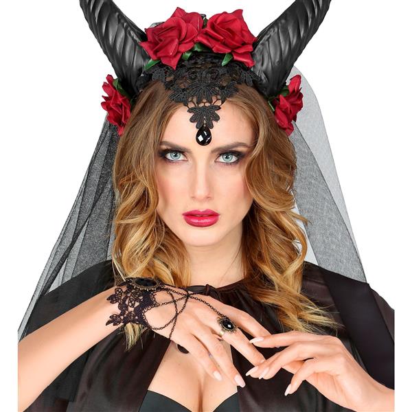 Grote foto halloween armband zwarte steen kant verzamelen overige verzamelingen