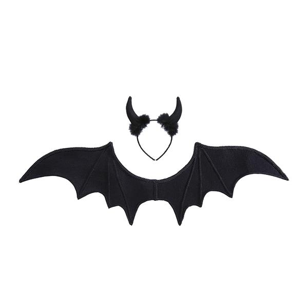 Grote foto halloween accessoireset zwart duivel verzamelen overige verzamelingen